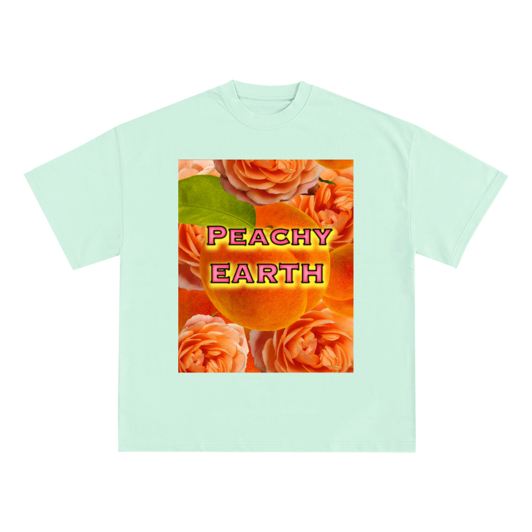 Peachy Earth 'Peaches & Roses' Tee