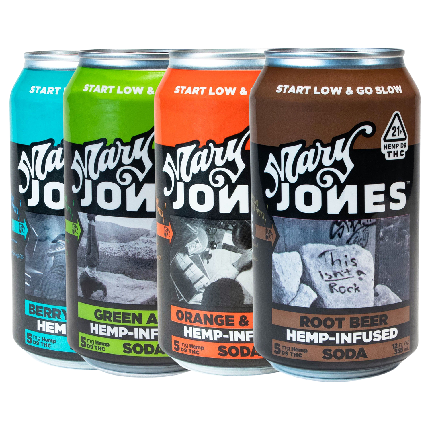 Mary Jones 5mg Delta 9 THC Infused Soda