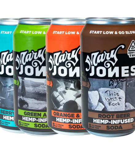 Mary Jones 5mg Delta 9 THC Infused Soda