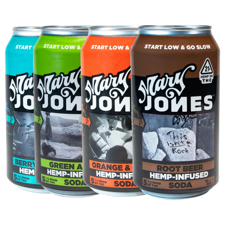 Mary Jones 5mg Delta 9 THC Infused Soda