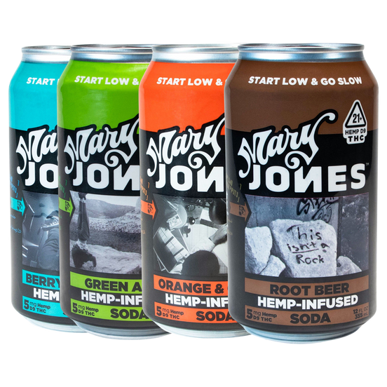 Mary Jones 5mg Delta 9 THC Infused Soda