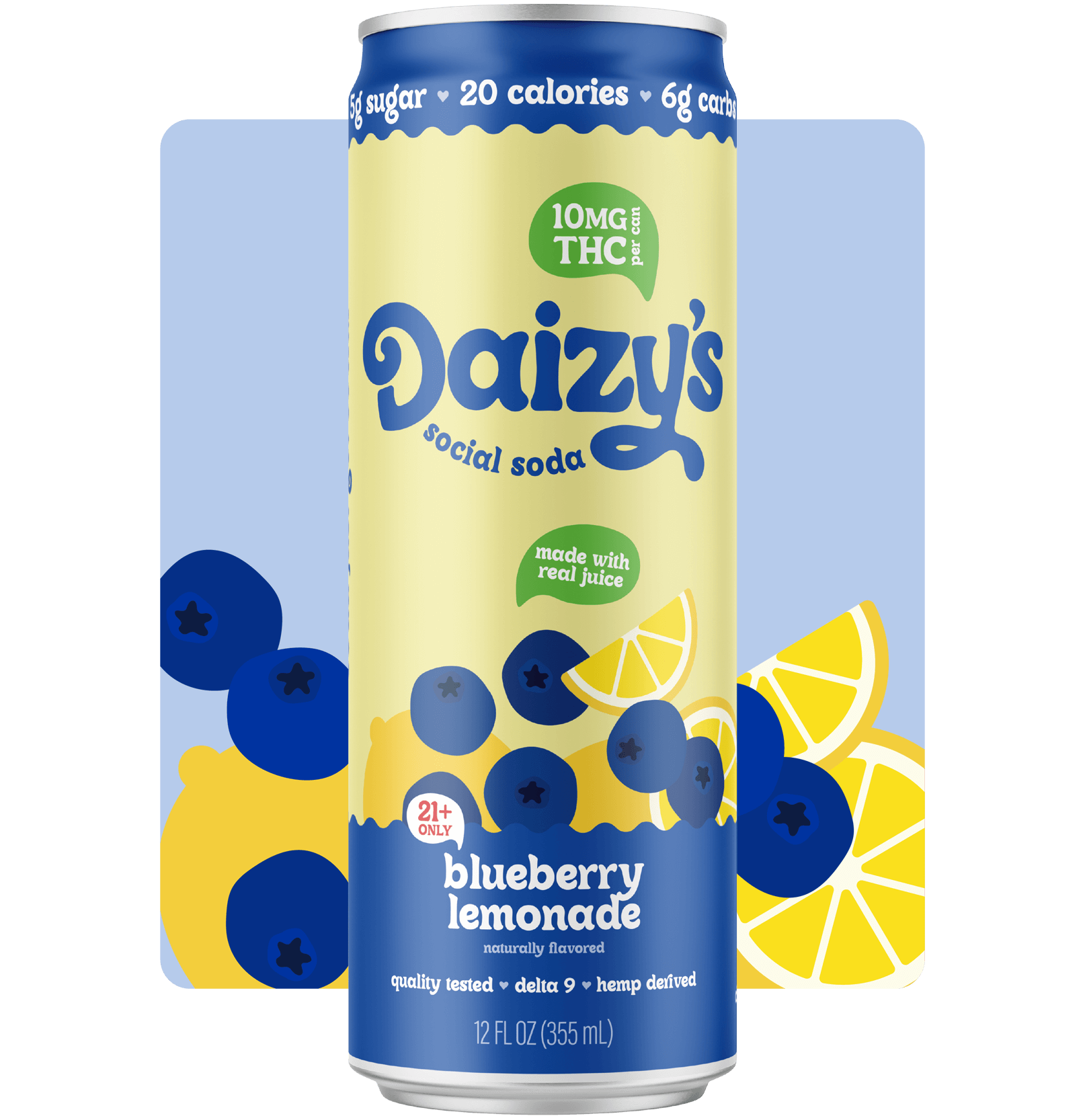 Daizy's 10mg THC Social Soda – Peachy Earth Daizy's 10mg THC Social Soda – Peachy Earth