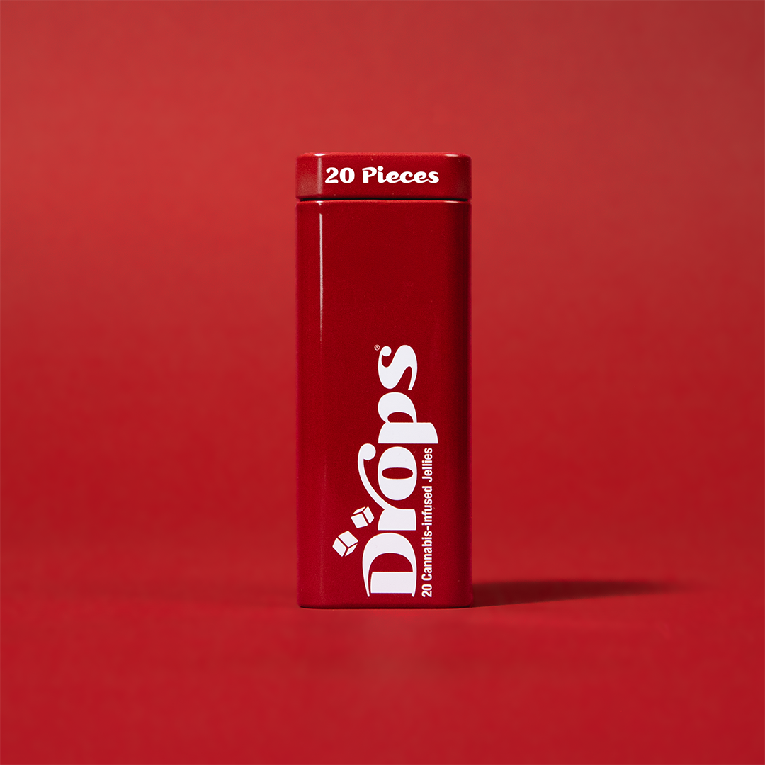 Drops Drops — Looking Glass (Focused) Live Rosin Gummies, 20ct tin, 20 pieces
