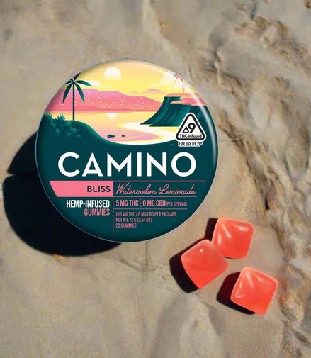 Camino Watermelon Lemonade 'Bliss' Gummies – 5mg Delta-9 THC
