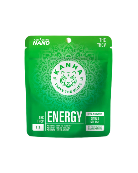 Kanha Energy THC + THCv Gummies