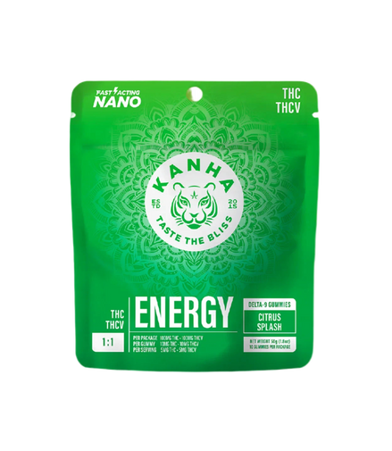 Kanha Energy THC + THCv Gummies