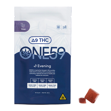 One59 Evening Grape Gummy for Sleep - 10mg