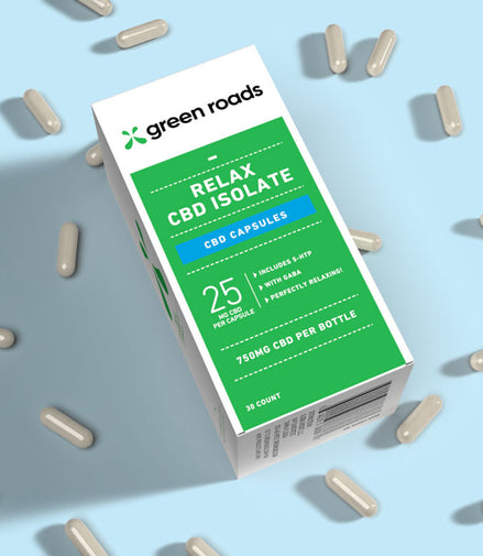 Relax CBD Capsules - (30ct) 750mg
