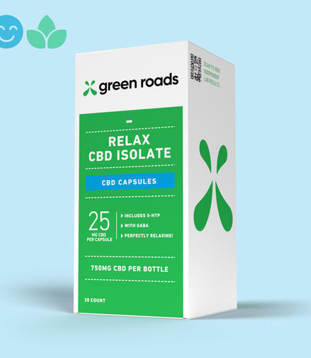 Relax CBD Capsules - (30ct) 750mg