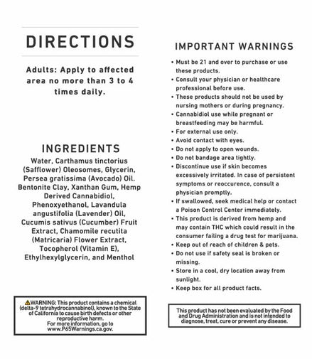 Muscle & Joint Relief Cream - 750mg