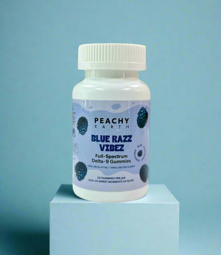 Blue Razz Vibes – Delta-9 Gummies