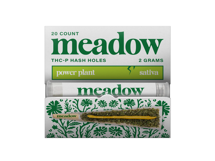 Meadow Exotic THC-P Hash Hole Pre Rolls
