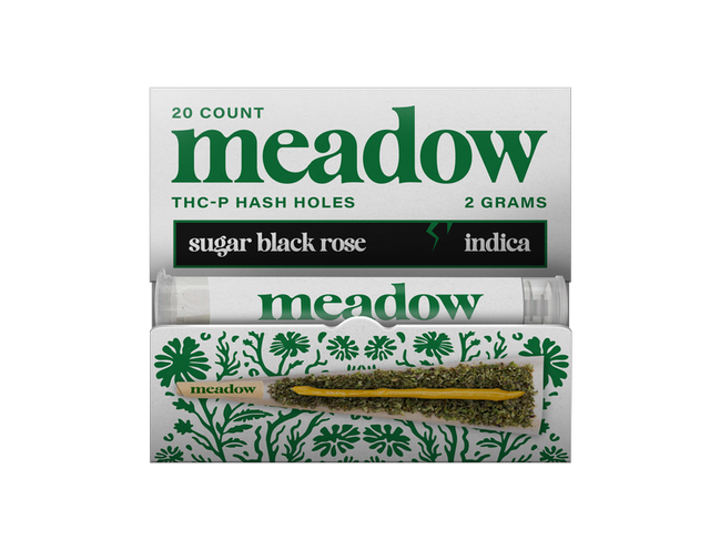 Meadow Exotic THC-P Hash Hole Pre Rolls