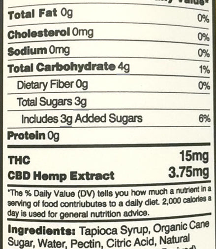 Liquid Gummies Delta-9 Pineapple Express Sativa Gummy 300mg -20ct