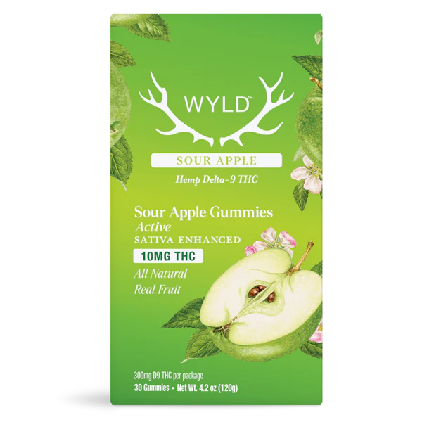 Wyld Apple Sativa THC | Active - 30ct