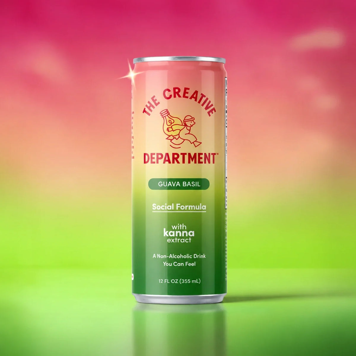 The Creative Department Social Formula Guava Basil 12 oz can