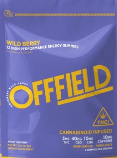 Offield HIgh Peformance Energy Gummies - 12ct