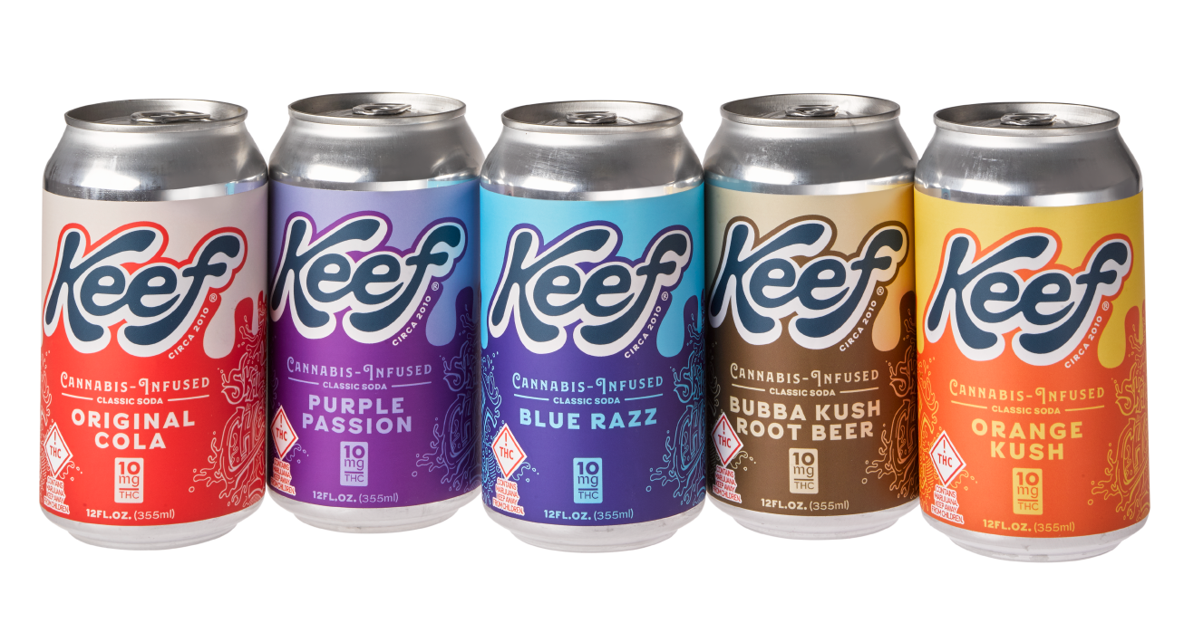Keef Classic Soda 10mg Delta-9 THC Drinks