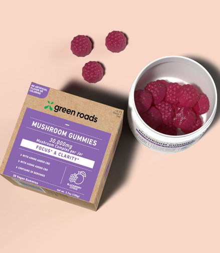 Mushroom Focus & Clarity CBD Gummies - (30ct)