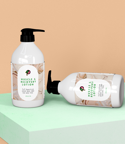 2000MG CBD Muscle & Recovery Lotion
