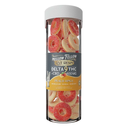 Mellow Fellow Delta 9 THC+CBD Rings 800mg