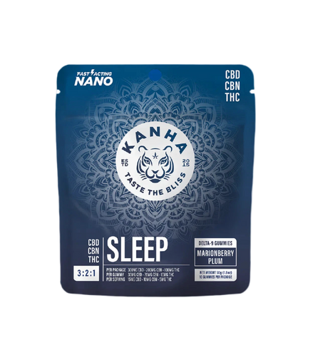 Kanha Sleep 3:2:1 blend CBD, CBN, THC - 10ct