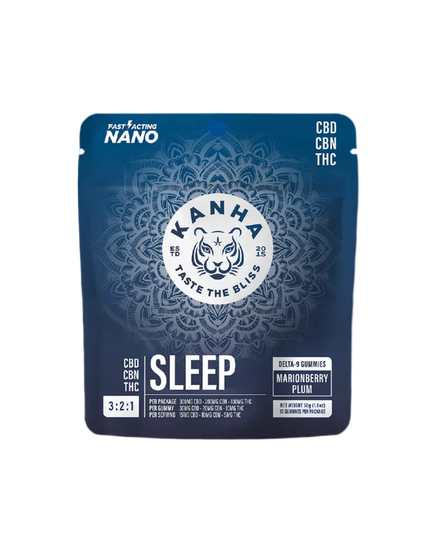 Kanha Sleep 3:2:1 blend CBD, CBN, THC - 10ct