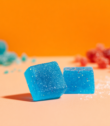 Blue Razz Vibes – Delta-9 Gummies