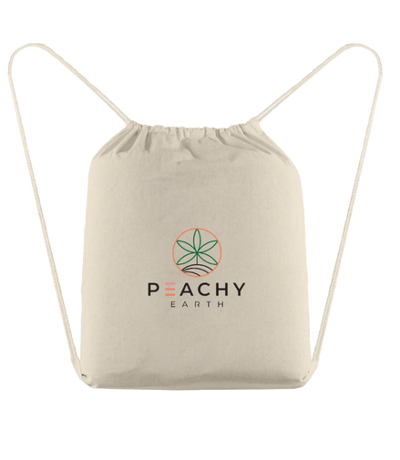 Peachy Earth Stash Bag