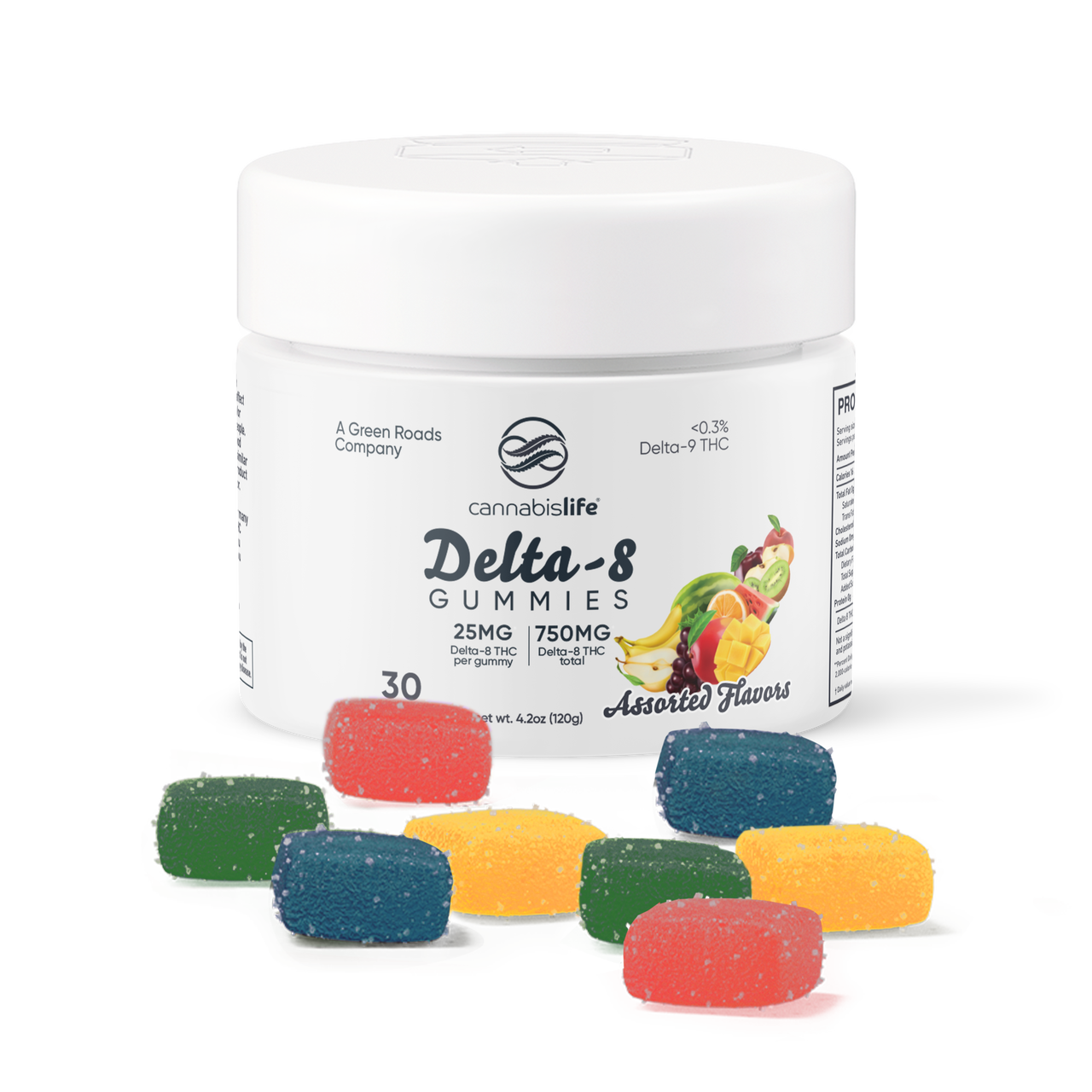 Cannabis Life Delta-8 Gummies 750MG