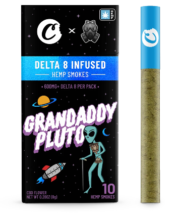 Grandaddy Pluto | Delta 8 Hemp Smokes - 10-Pack