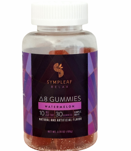 The Georgia Hemp Co (Sympleaf) 10mg Delta 8 Gummies