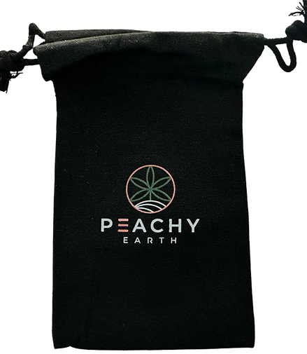 Peachy Earth Stash Bag